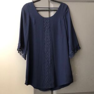 Nordstrom navy shift dress